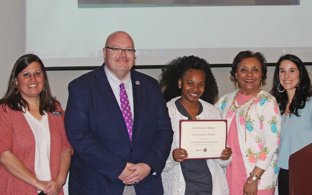 Hinds CC nursing student receives McCulloch scholarship