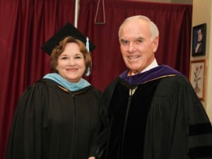 Former chief justice of the Mississippi Supreme Court James Smith was the speaker for the May 15 graduation ceremonies at Hinds Community, where he is also an alumnus. Jackie Granberry, vice president for Advancement at Hinds, was a student in his high school history class at Pearl High School.
