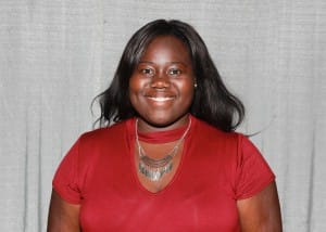 Among those recognized was Destinie James of Vicksburg, who received the Dr. John and Pamela J. Woods Scholarship.