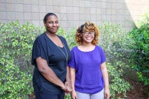 Keyana Robey, left, and Faith Peterson, both of Jackson (Hinds Community College/April Garon)