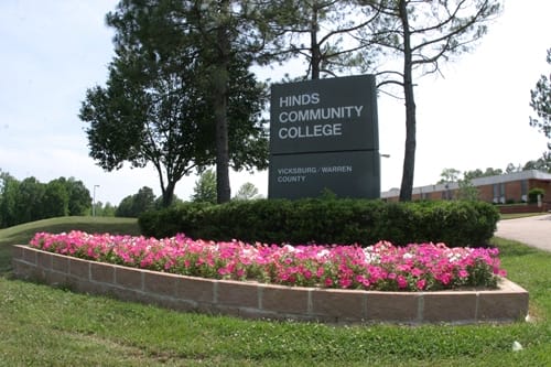 Vicksburg Campus sign