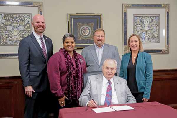Agreement signed with MSU for Bachelor of Applied Science degree
