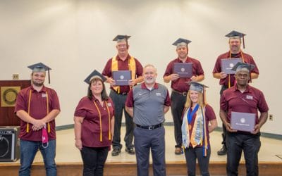 Seven instructors at Hinds CC Vicksburg-Warren Campus earn credentials