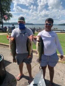 Bass fishing - Hutzel and Romero