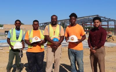 Carpentry students spend summer working hands-on project