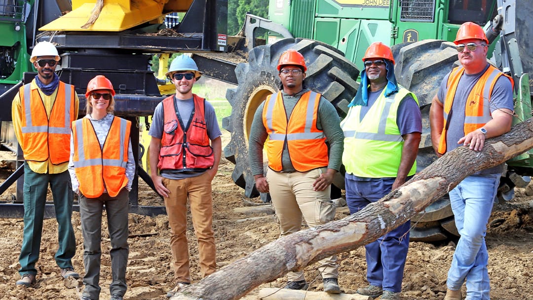 Hinds CC partners for logging training, research