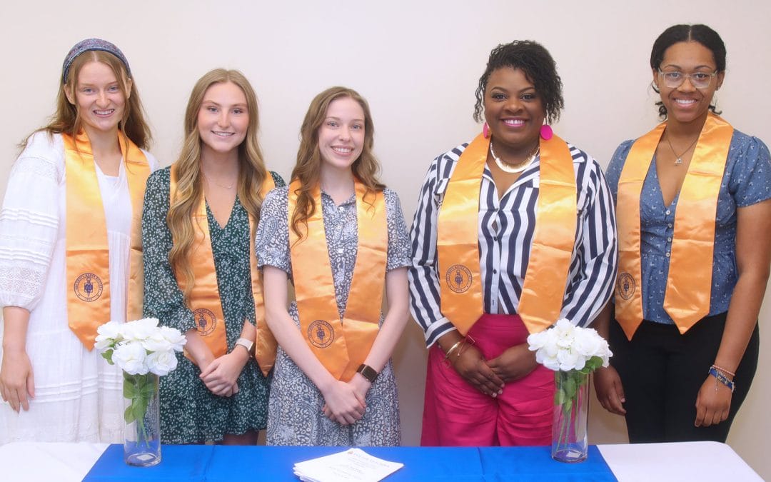 Nursing Allied Health Center inducts spring 2023 PTK members