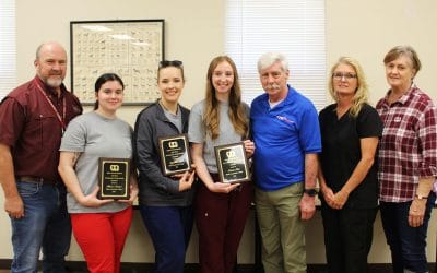 Vet Tech students recognized for excellence receive scholarships